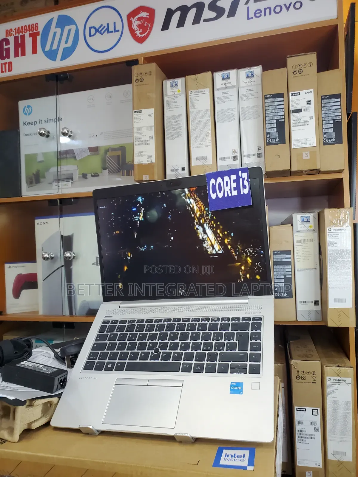 New Laptop HP EliteBook 840 G6 16GB Intel Core i3 SSD 256GB