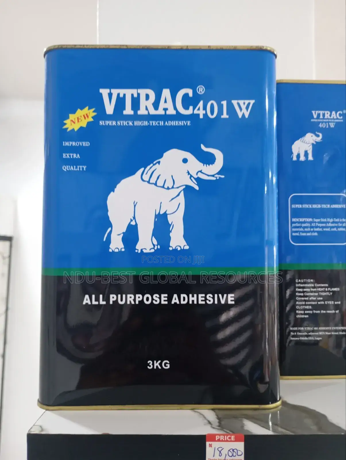 Vtrac 401w All Purpose Adhesive (3kg)