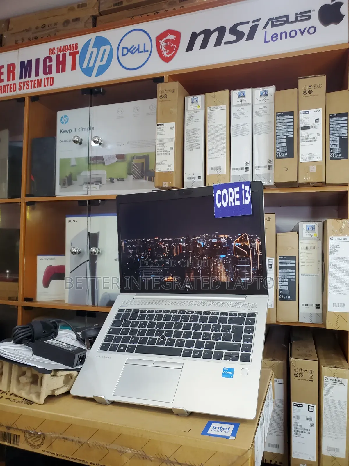 New Laptop HP EliteBook 840 G6 8GB Intel Core i3 SSD 512GB