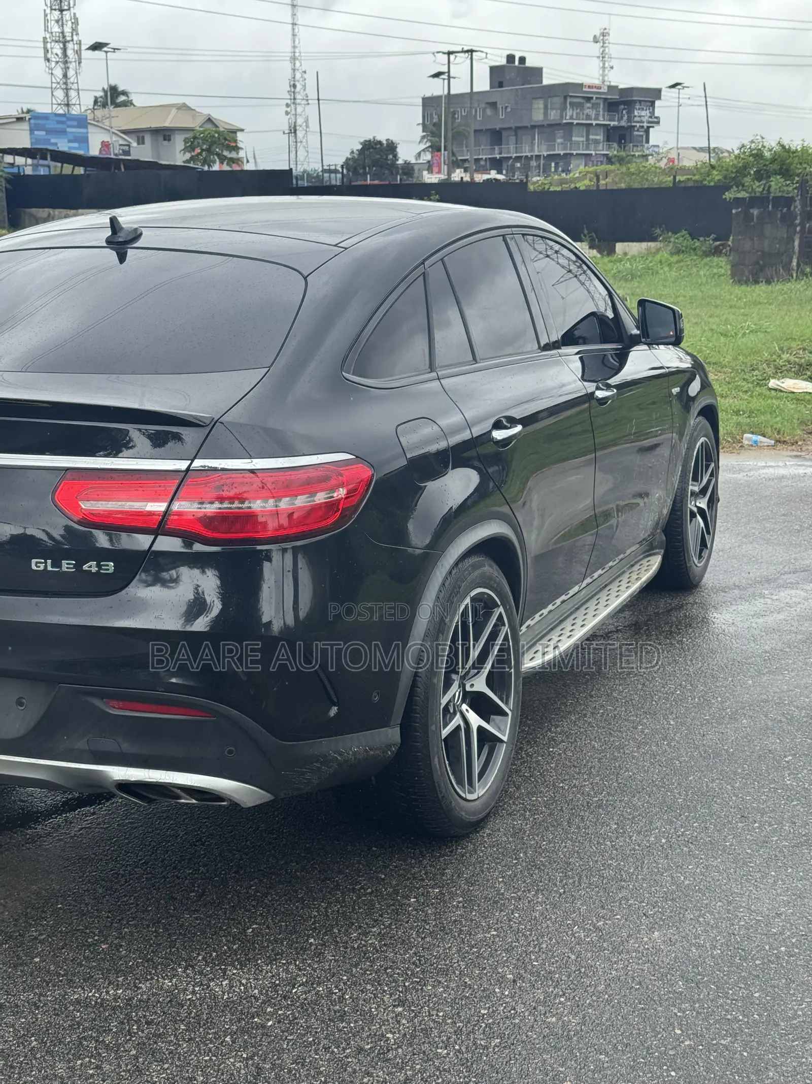 Mercedes-Benz GLE-Class AMG GLE 43 4MATIC 2017 Black