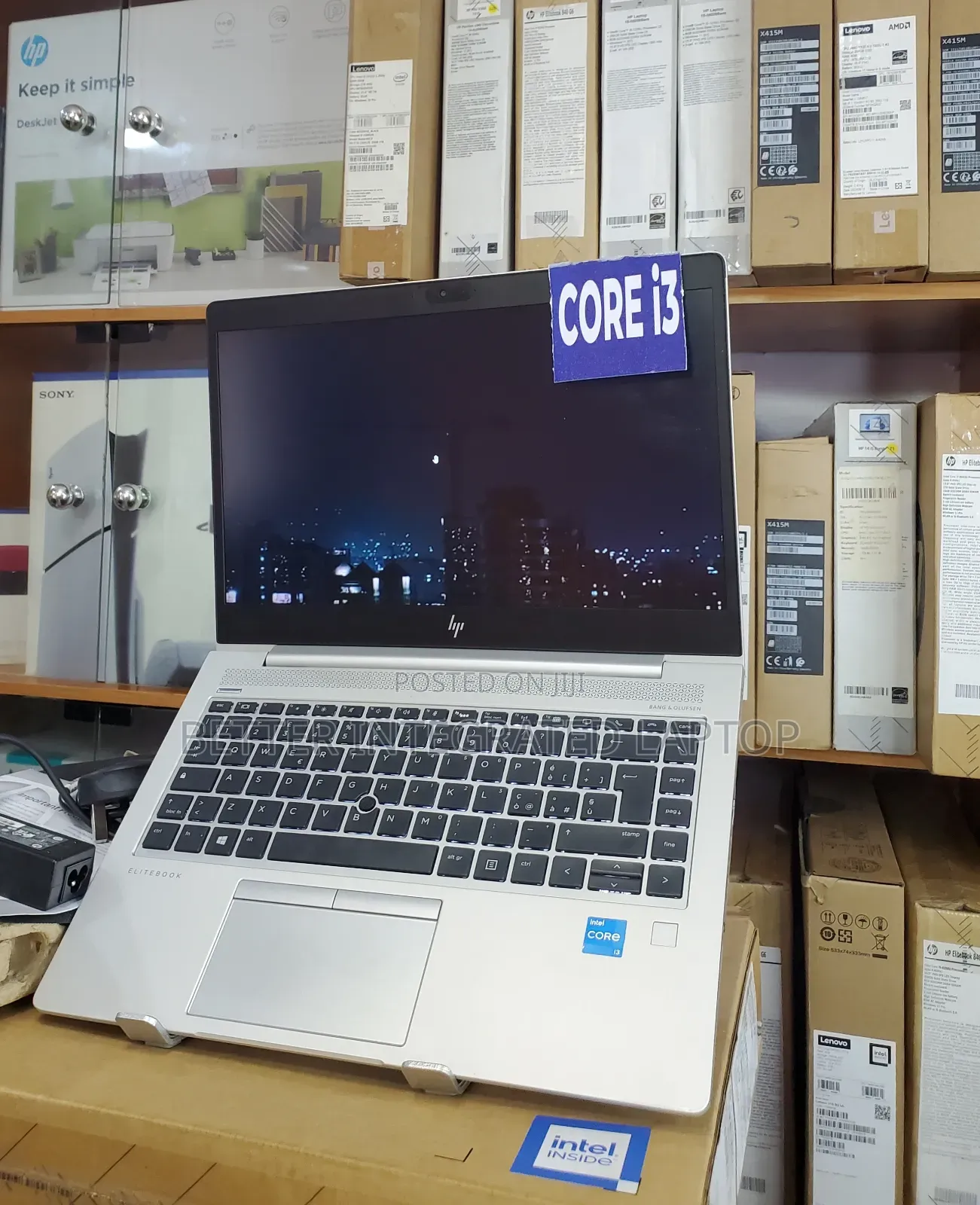 New Laptop HP EliteBook 840 G6 8GB Intel Core i3 SSD 512GB