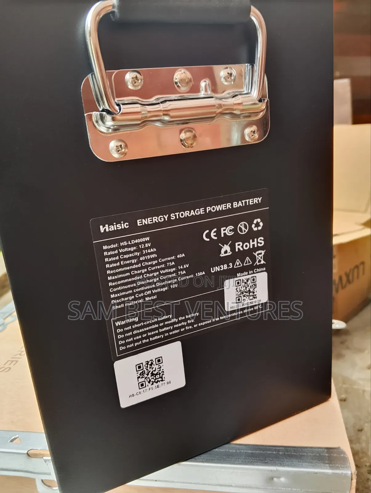4kwh 12v Haisic Solar Lithium Battery