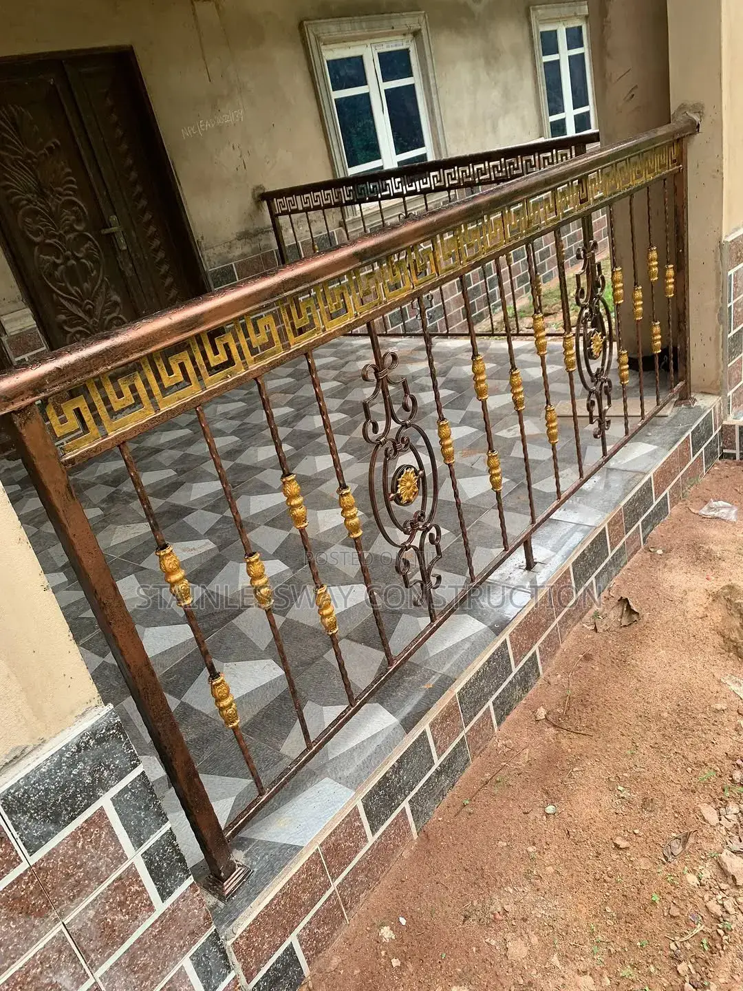 IronCraft Classic | Strong Raw Iron Handrails