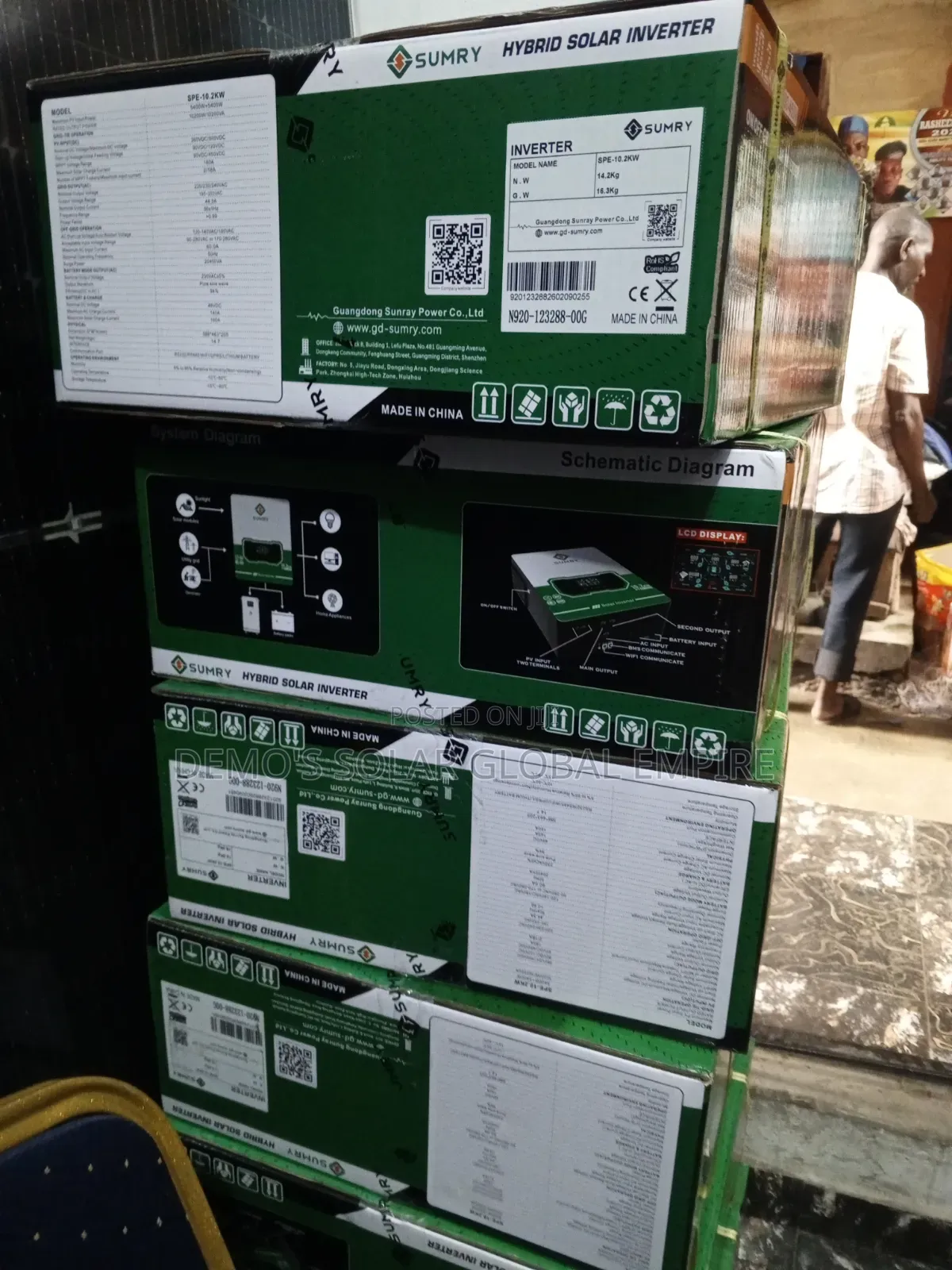 10.2kva Hybrid Inverter Sumry