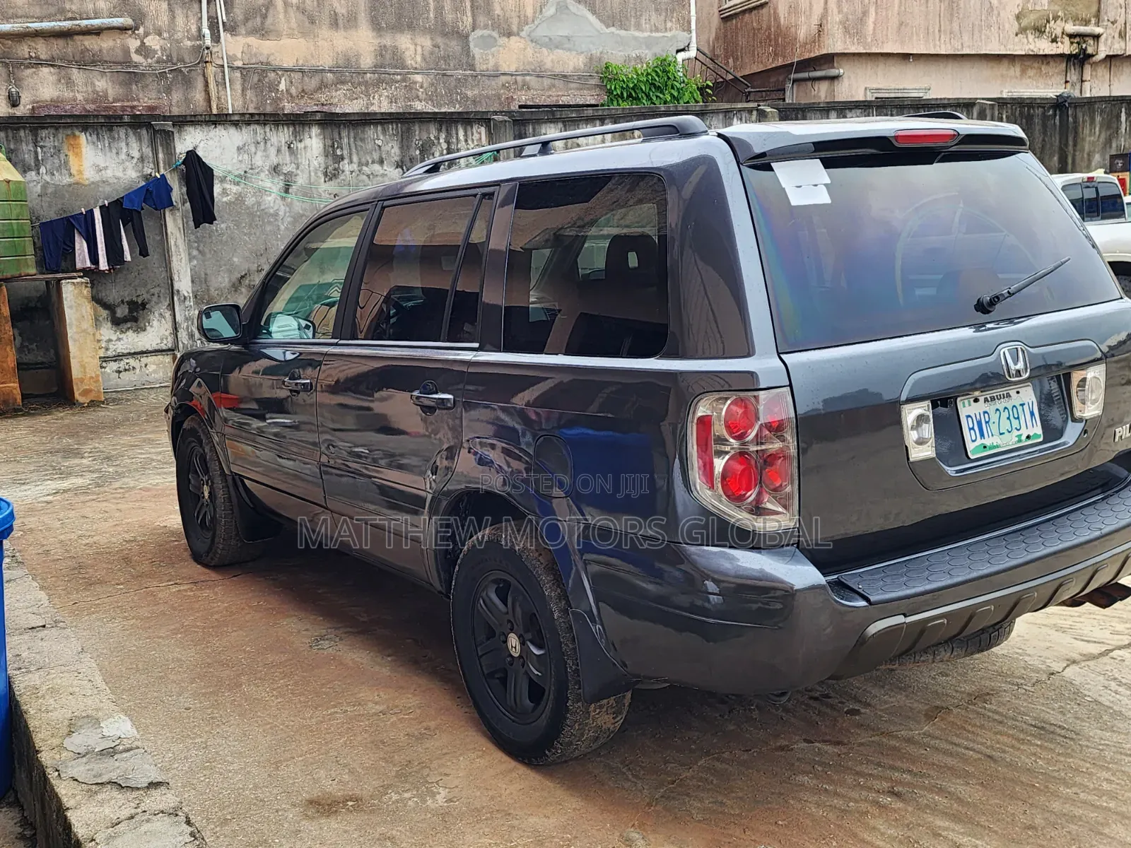 Honda Pilot EX-L 4x4 (3.5L 6cyl 5A) 2004 Gray