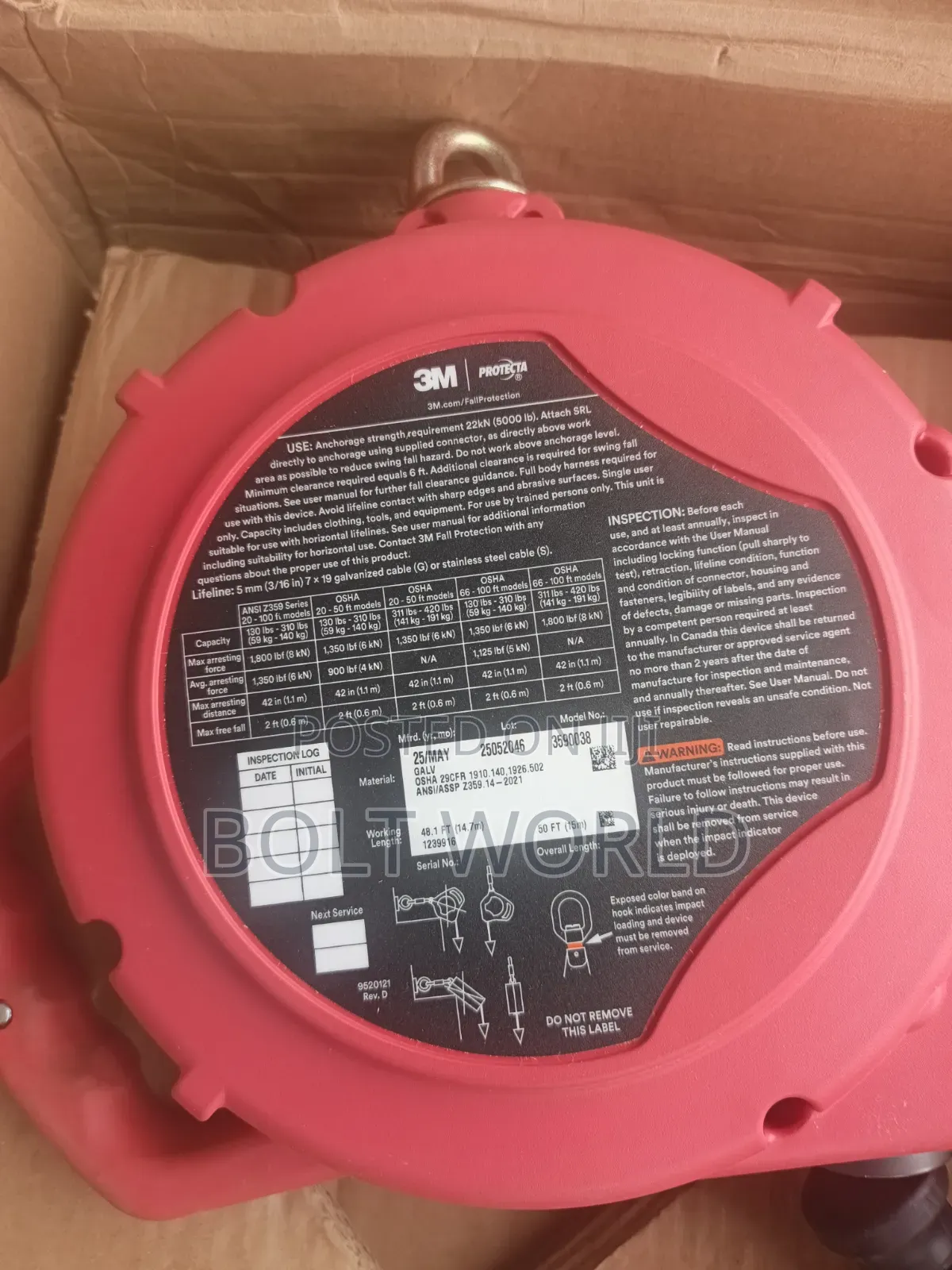 Fall Arrestor Sala (15meters)