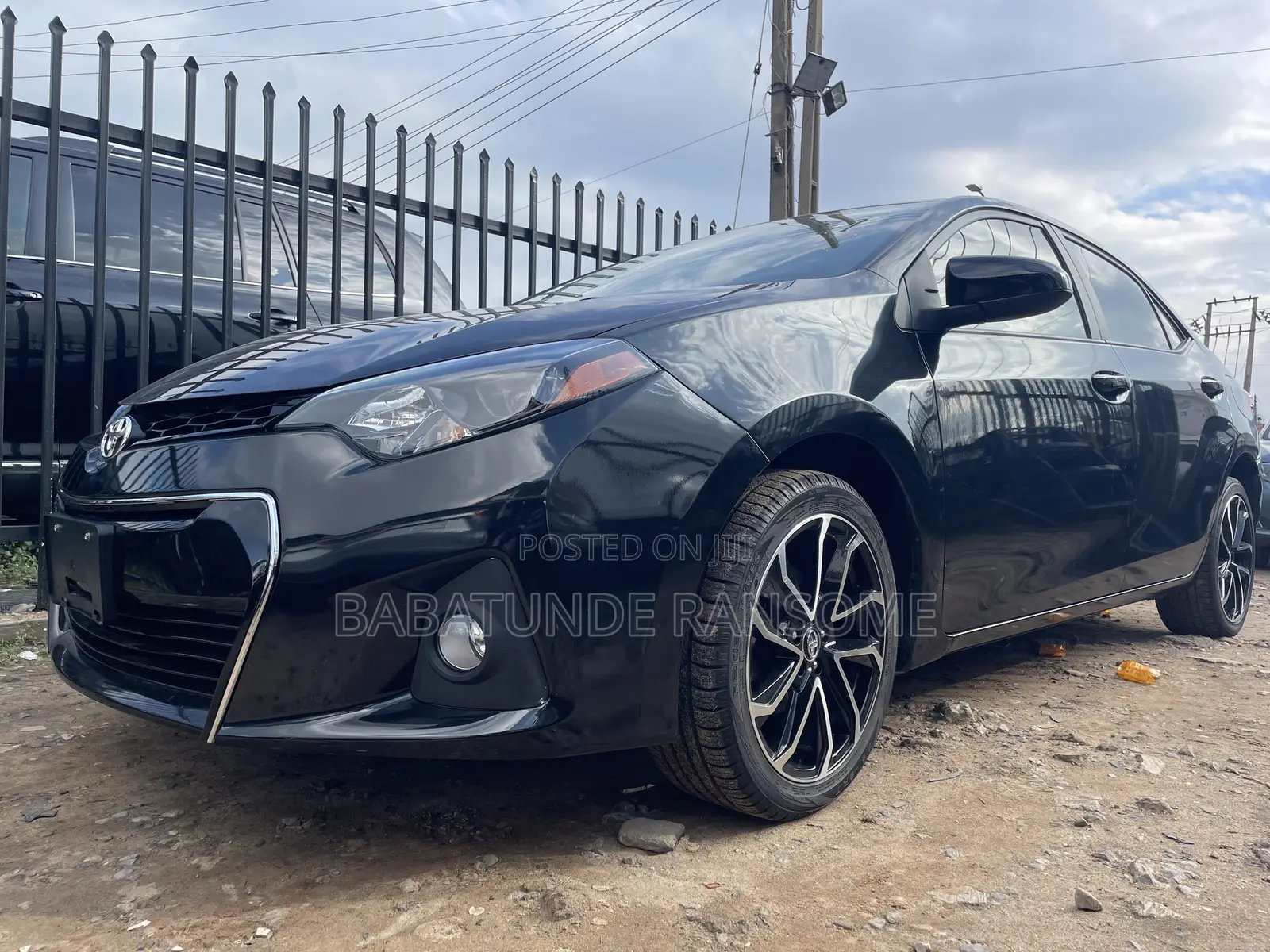 Toyota Corolla LE 4dr Sedan (1.8L 4cyl CVT) 2015 Black