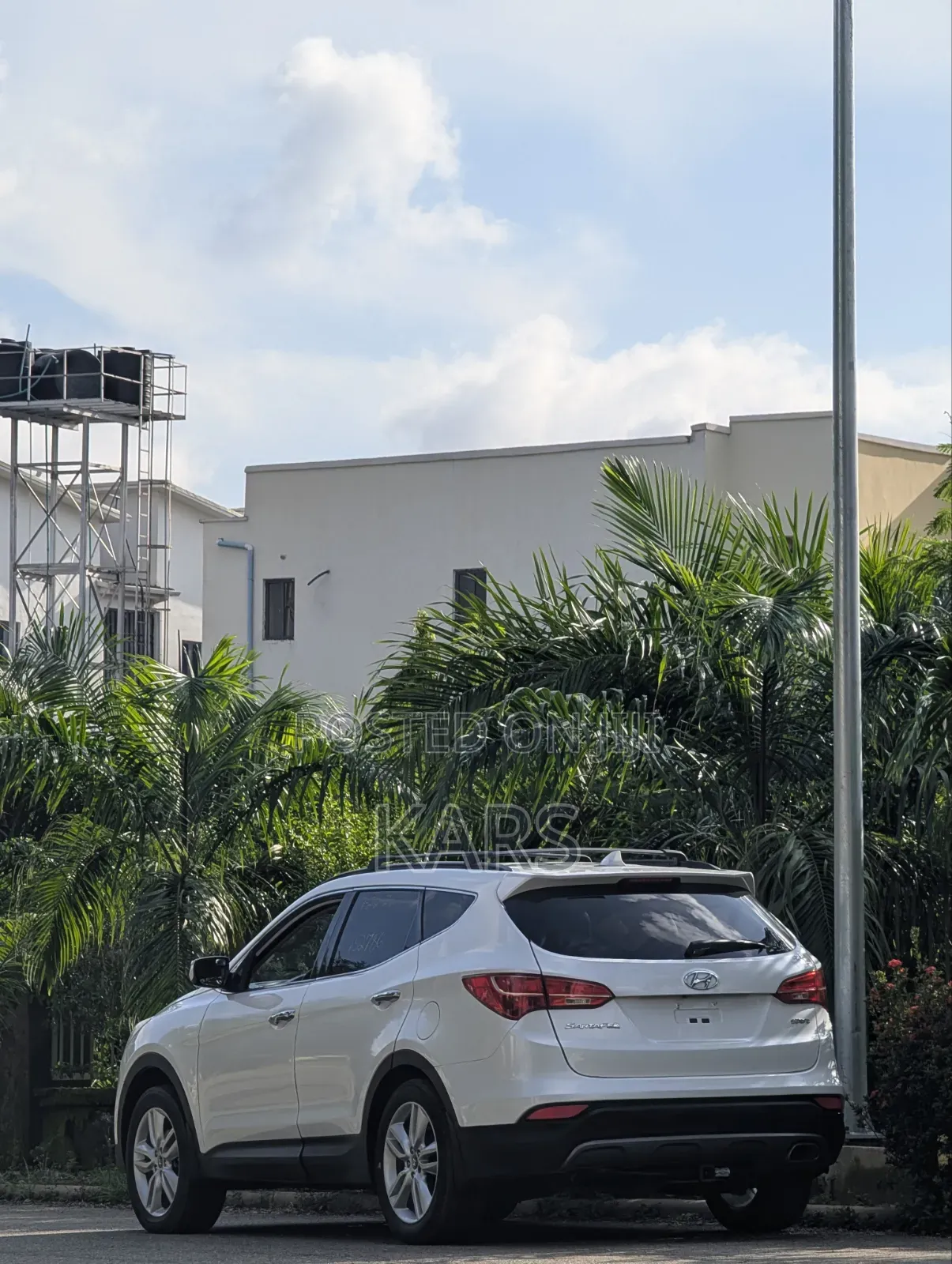 Hyundai Santa Fe 2014 White