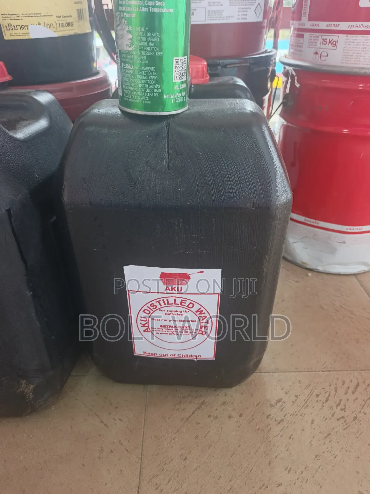 Aku Distilled Water 25Ltrs