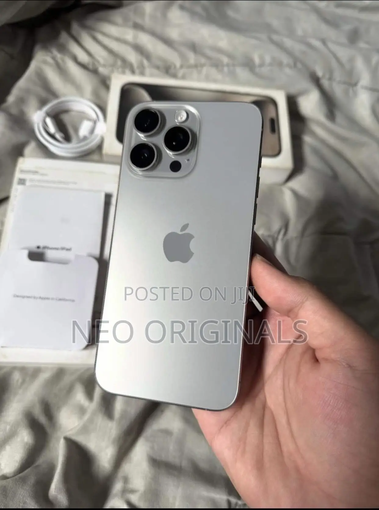 New Apple iPhone 15 Pro Max 256 GB Silver