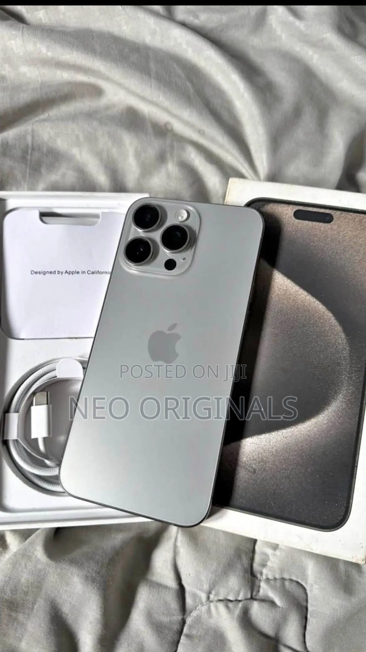 New Apple iPhone 15 Pro Max 256 GB Silver