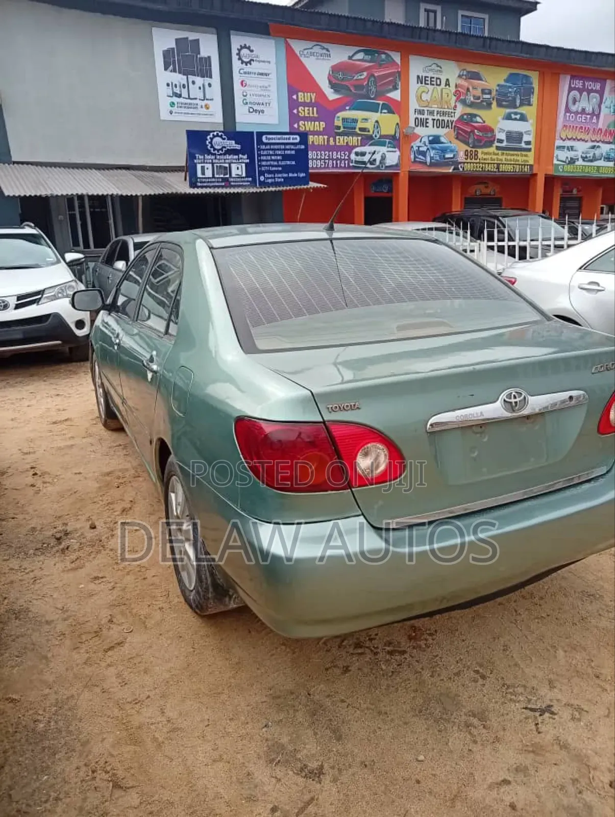 Toyota Corolla 2004 Green