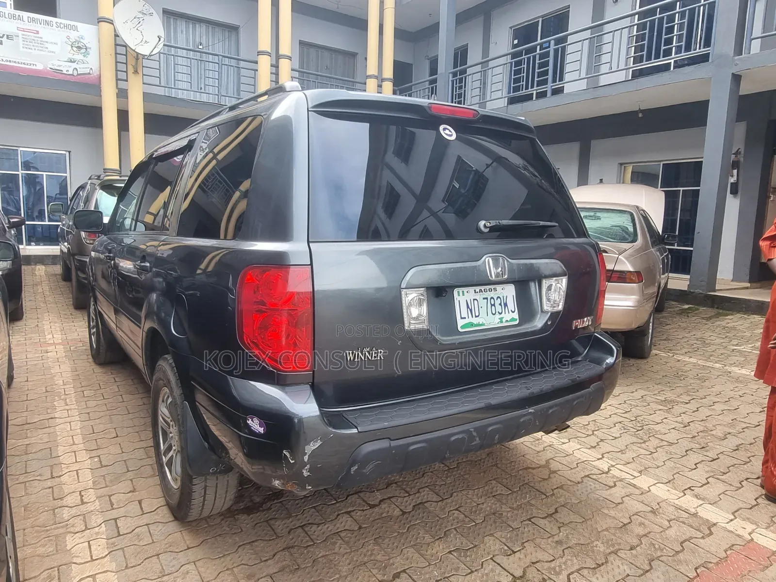 Honda Pilot 2005 Gray