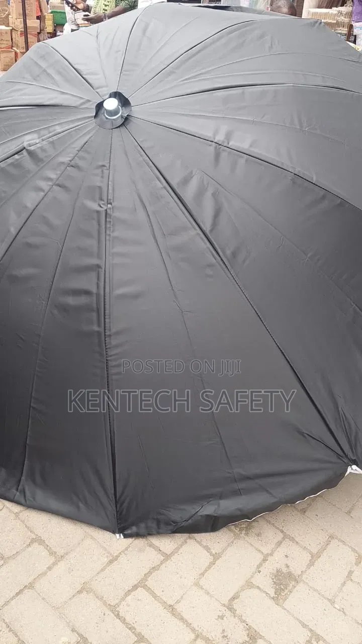 Size 48 Big Umbrella Black Color Double Clothes