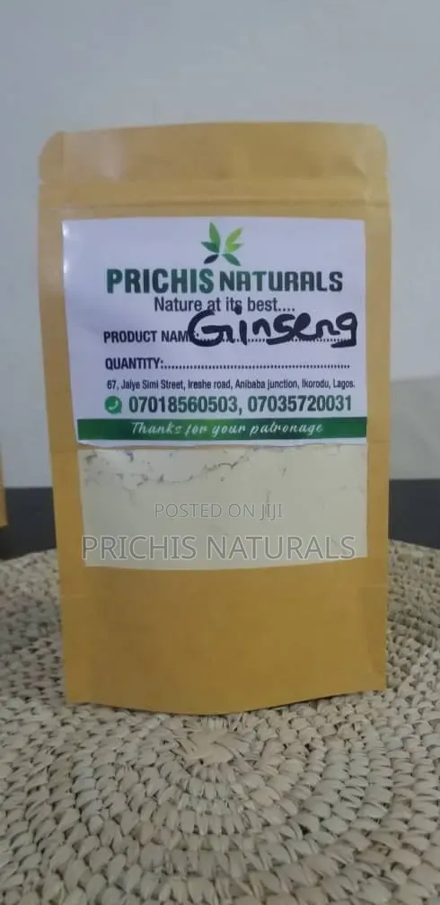 Ginseng Root Powder 100g–Ginseng Powder for Energy, Mental Performance