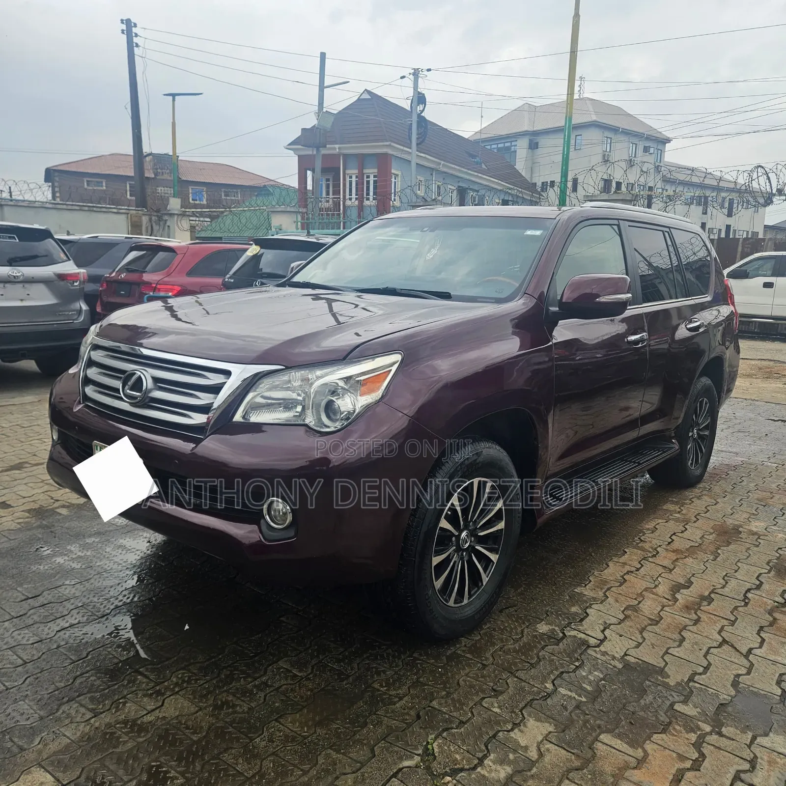 Lexus GX 460 2010 Burgundy