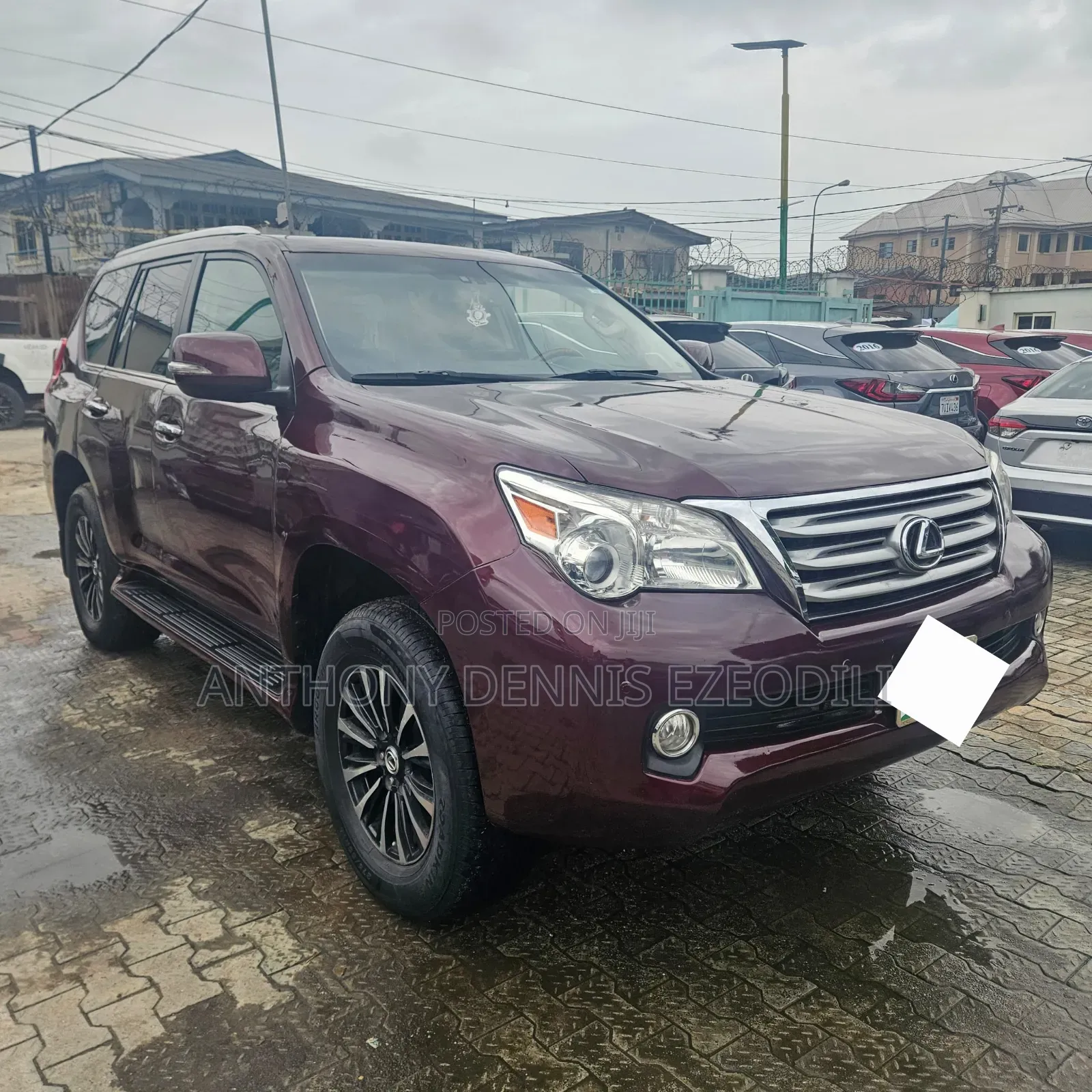 Lexus GX 460 2010 Burgundy