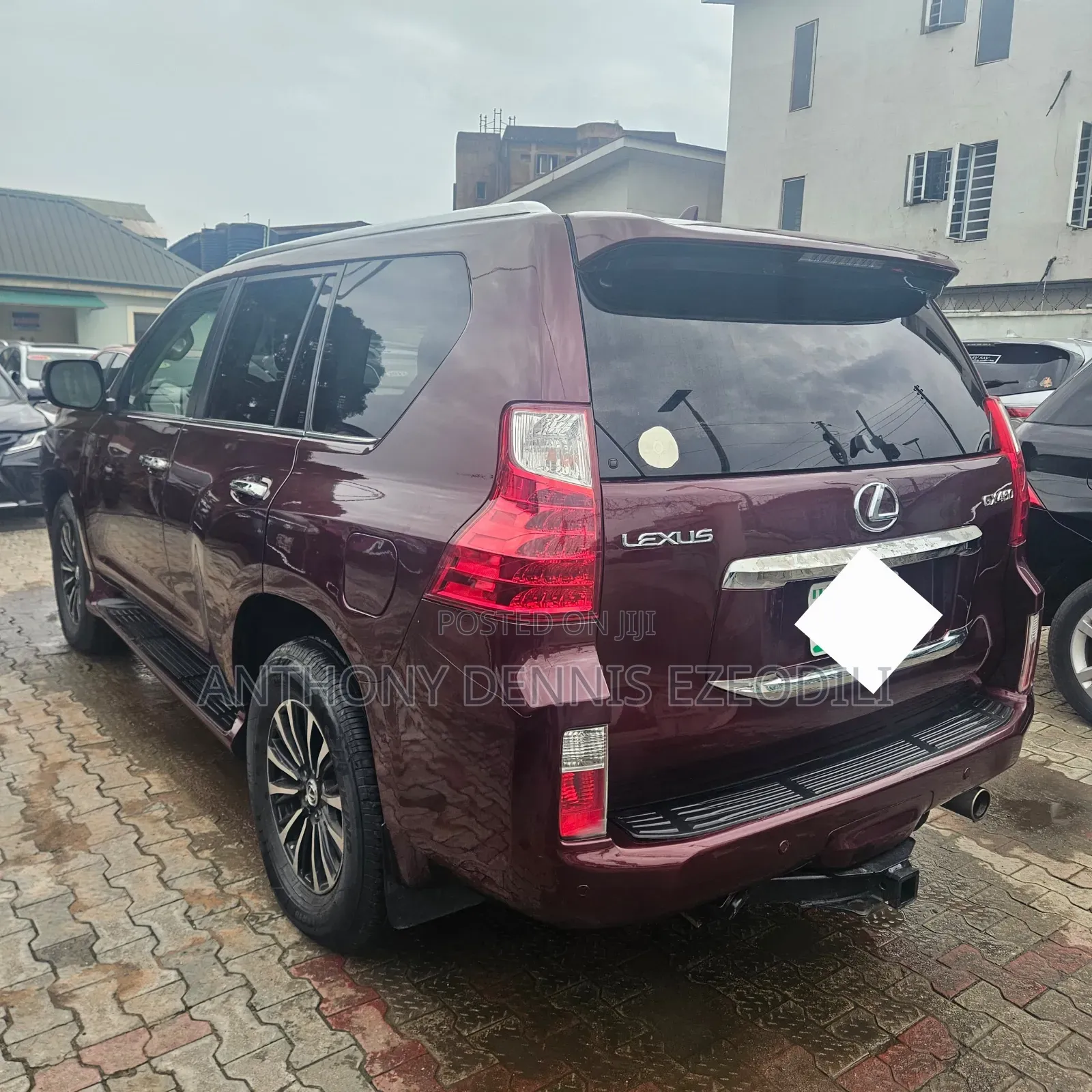 Lexus GX 460 2010 Burgundy