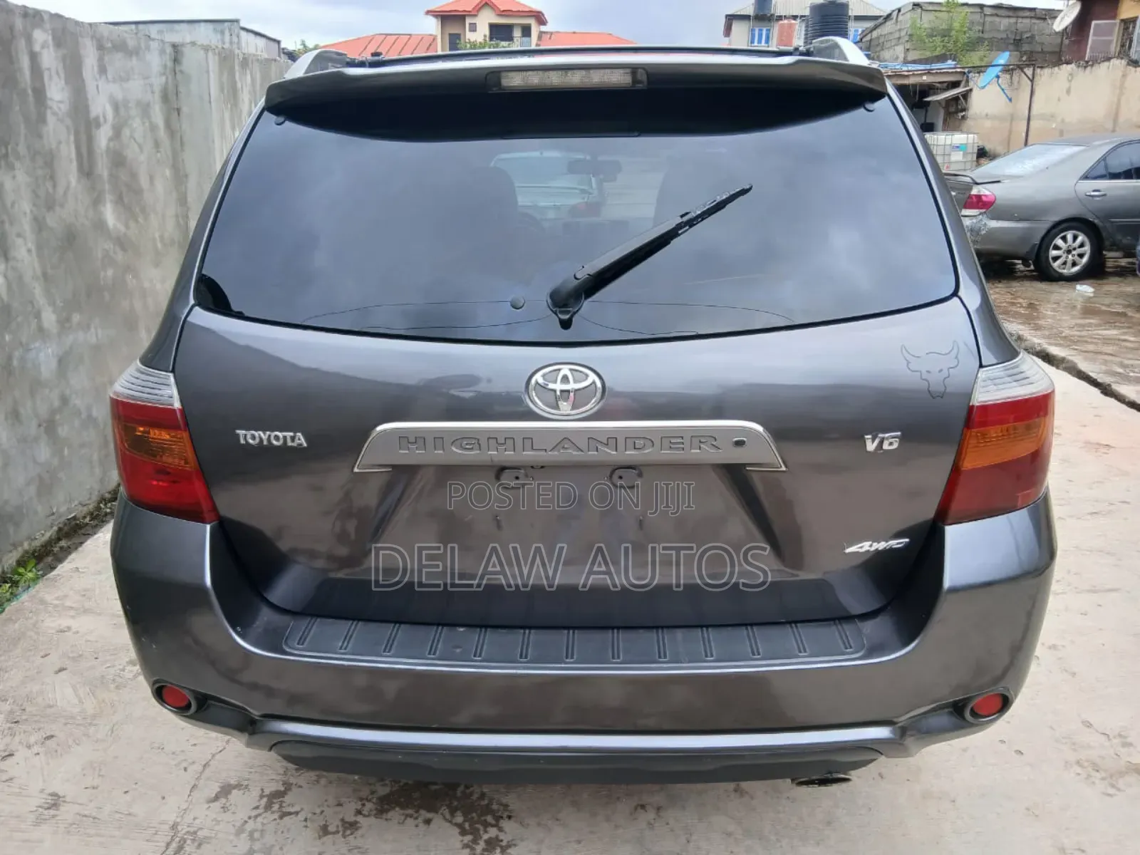 Toyota Highlander 2008 Gray