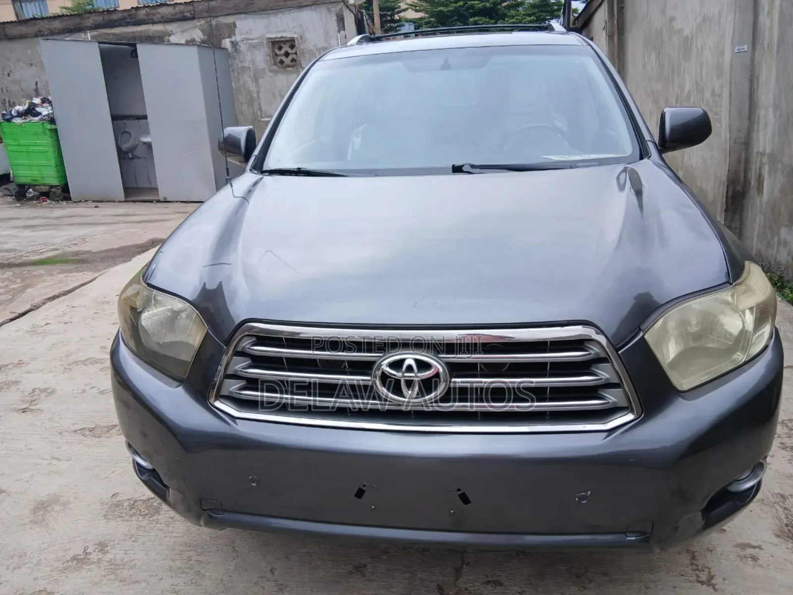 Toyota Highlander 2008 Gray