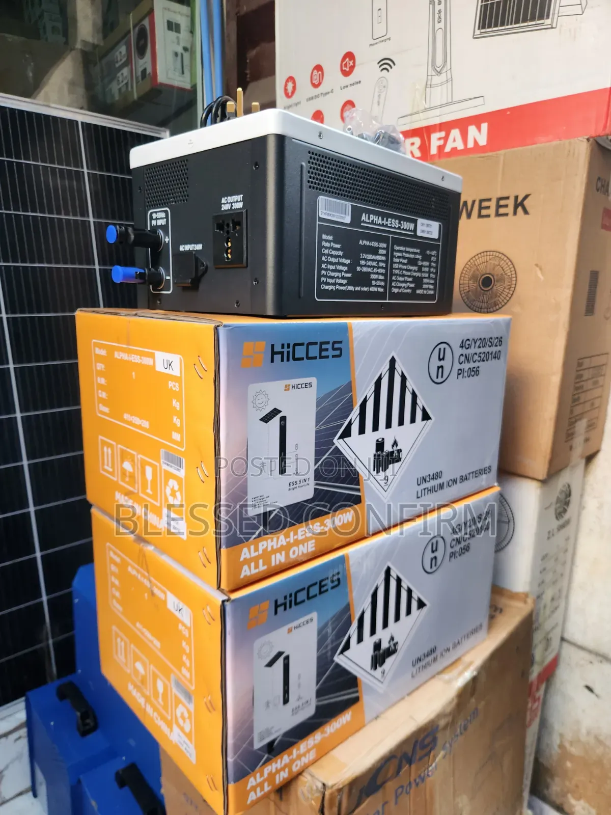 HiCCES 1kWh Solar Generator 300W