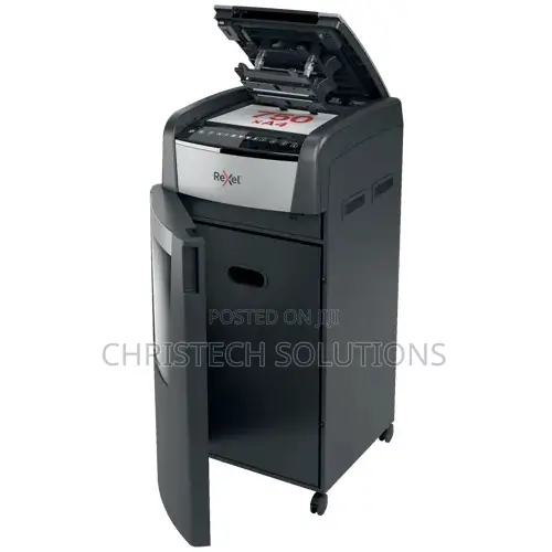 Rexel Optimum AutoFeed+ 750X Automatic Cross Cut Paper Shredder P4
