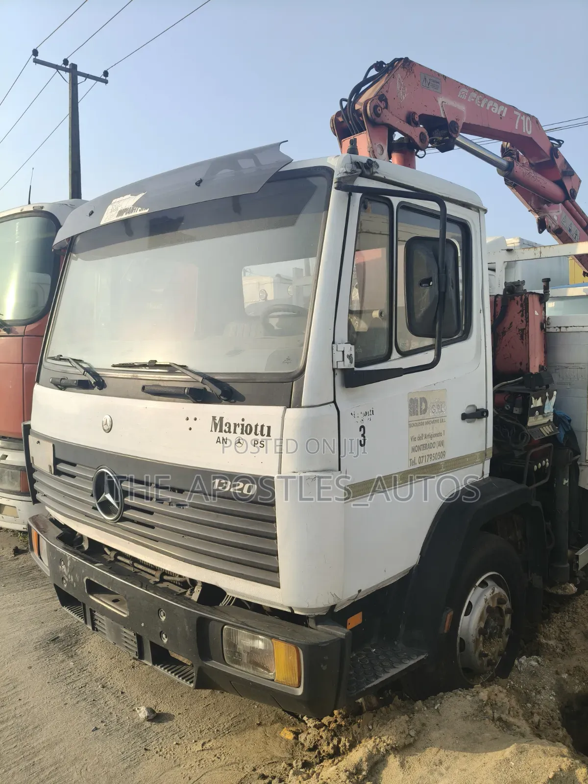Mercedes Benz Hiab 1114 Truck