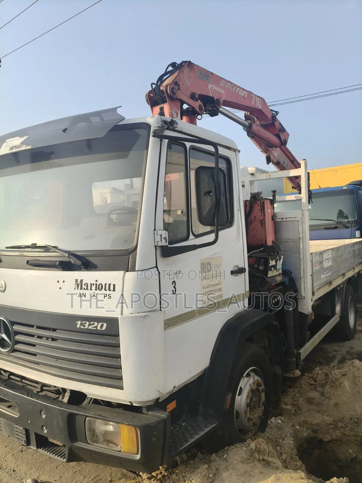 Mercedes Benz Hiab 1114 Truck