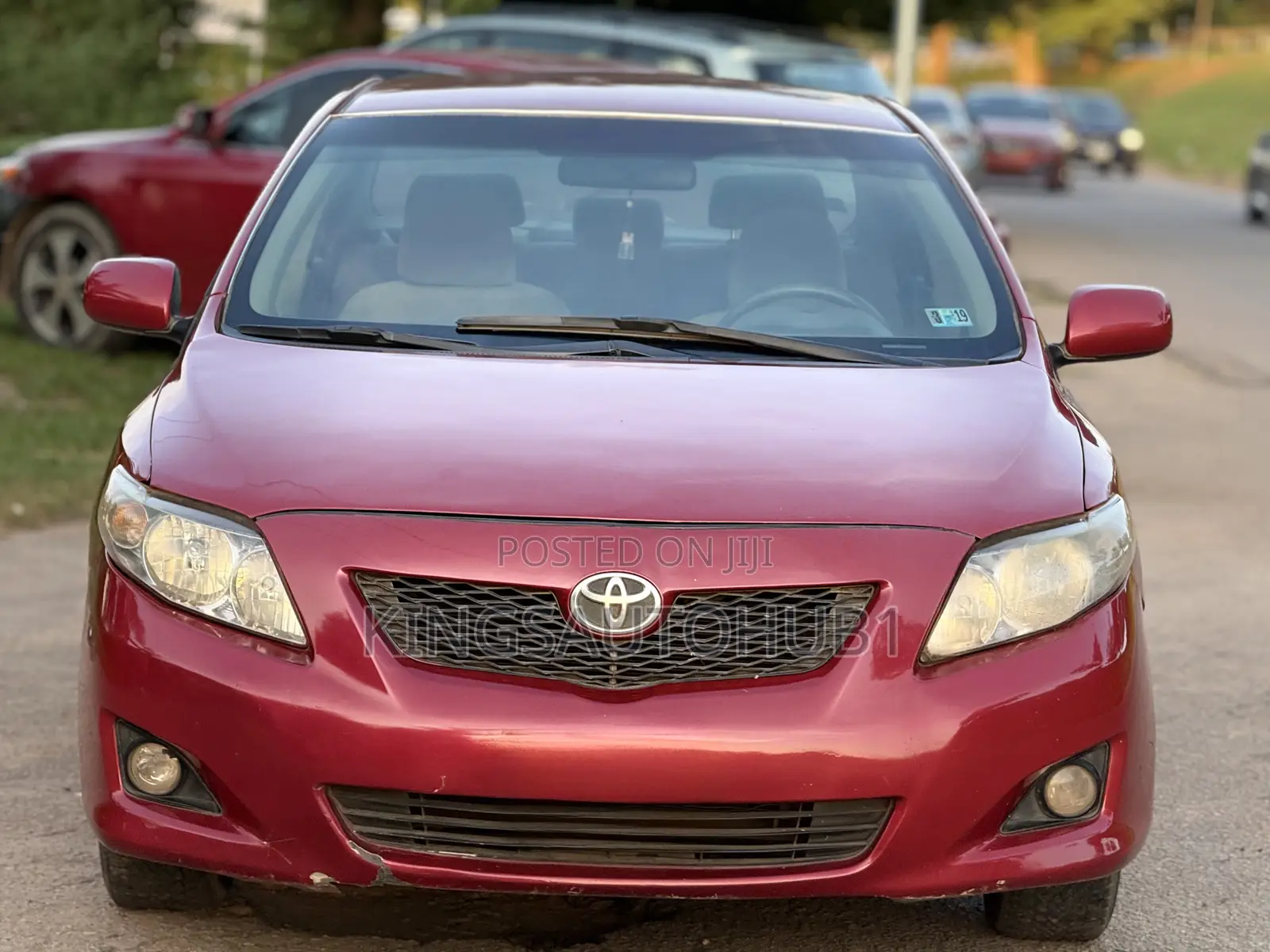 Toyota Corolla 2009 Red