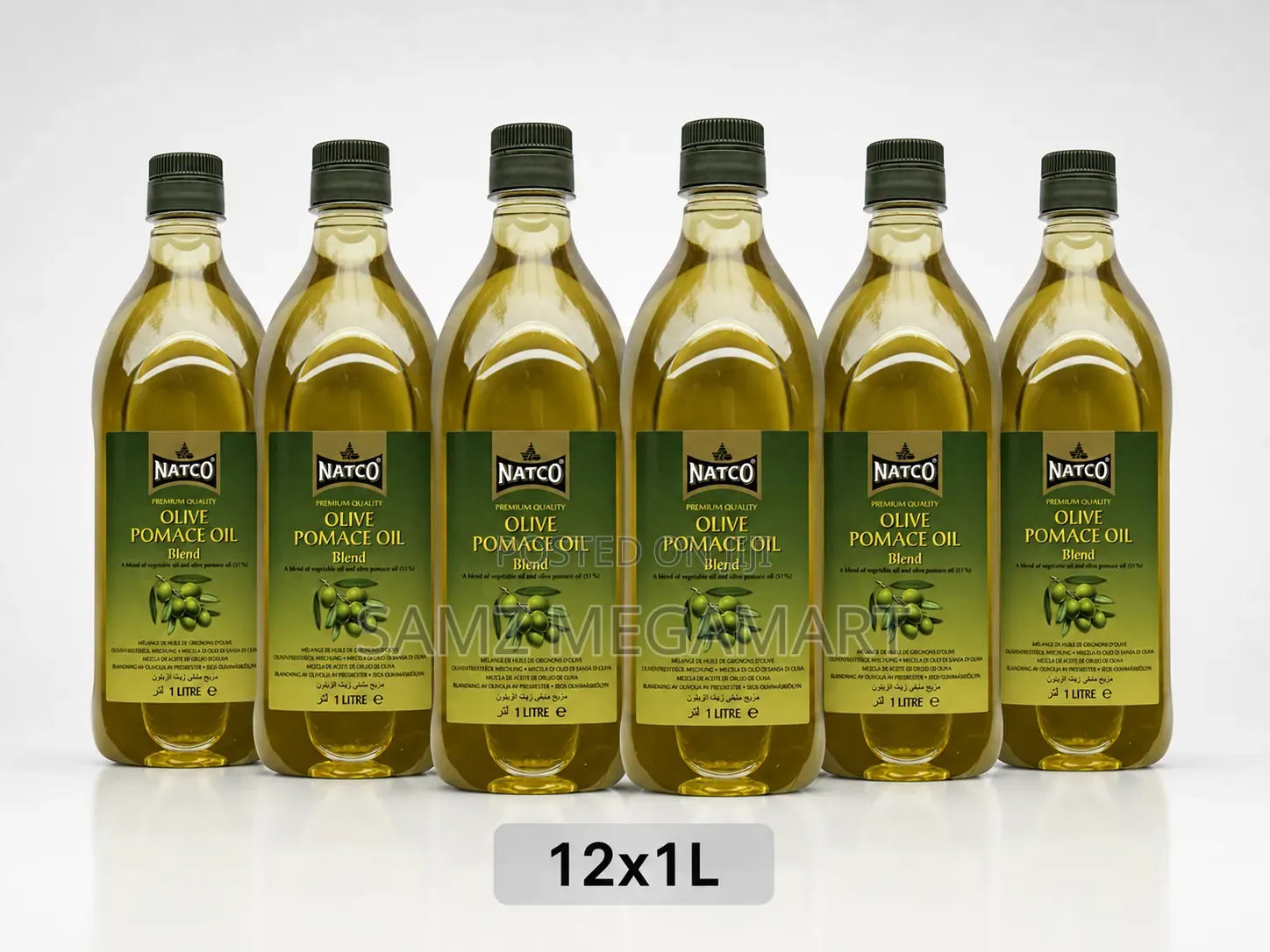 Natco Olive Pomace Oil Blend 12x1L