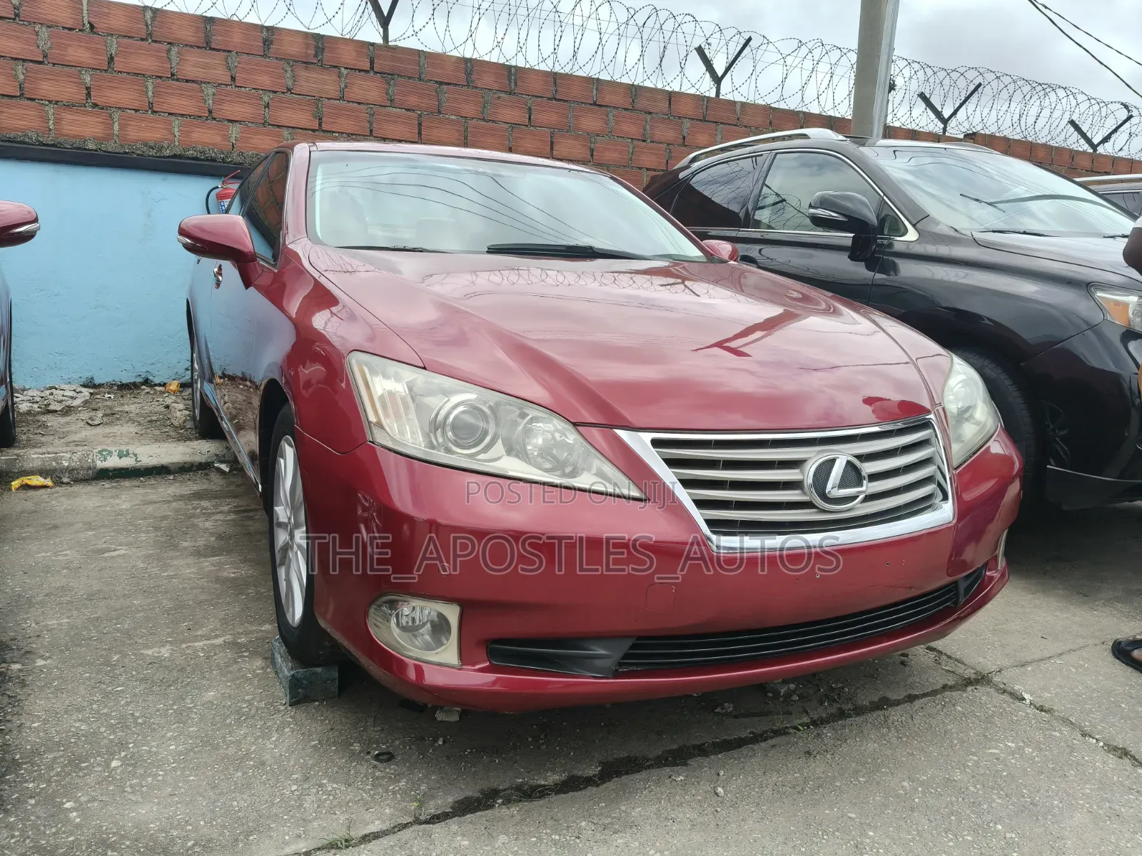 Lexus ES 350 2011 Red