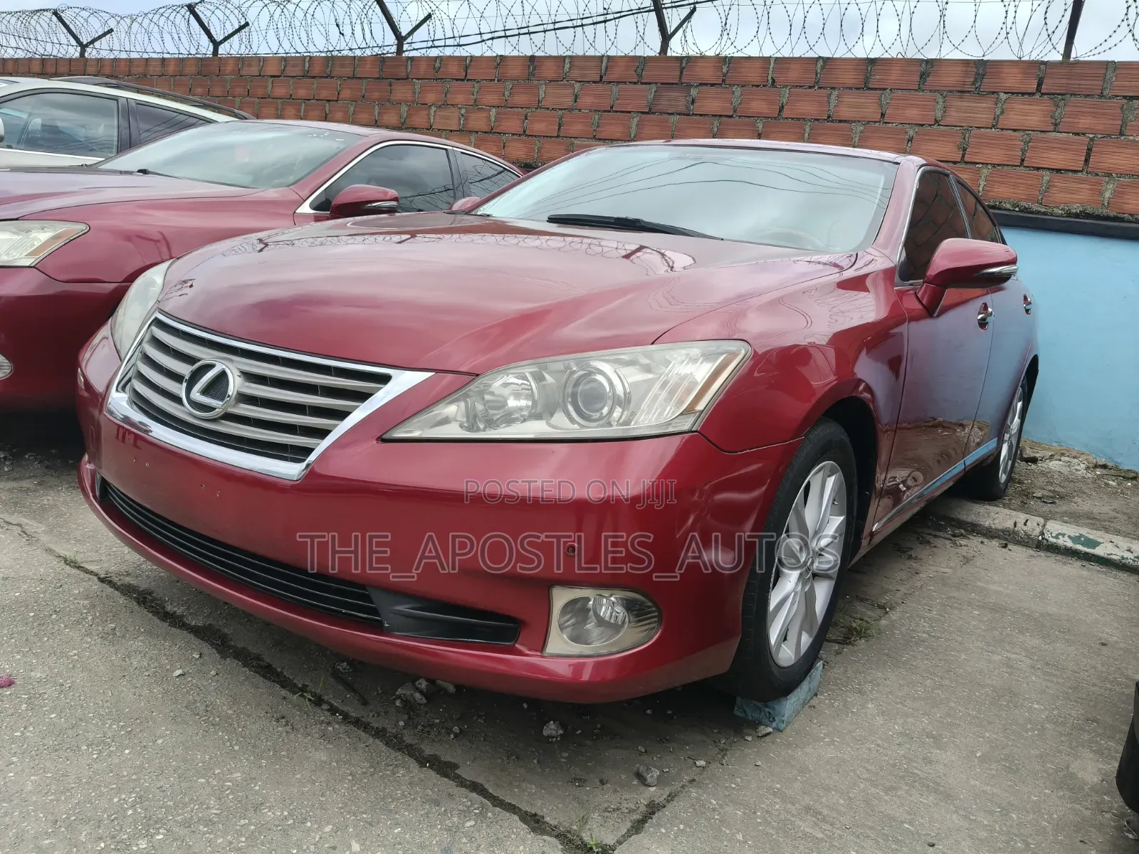 Lexus ES 350 2011 Red