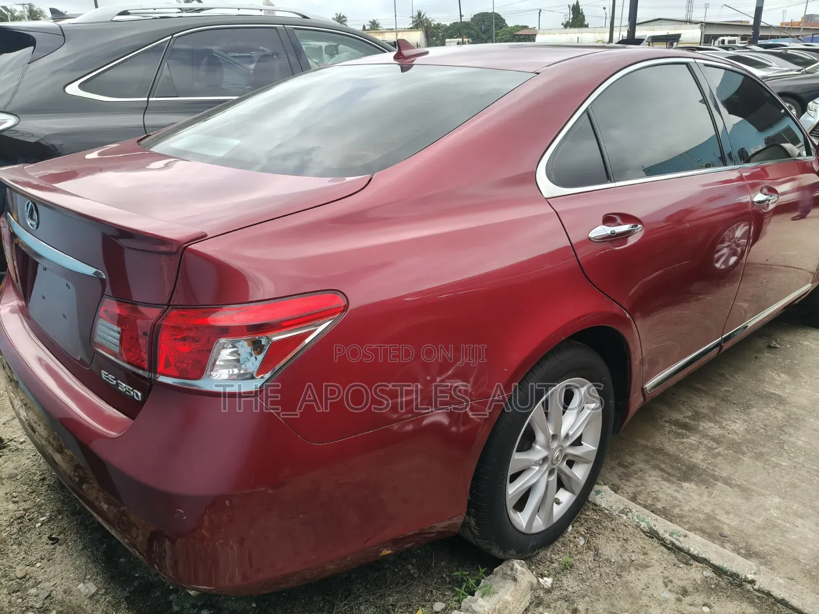 Lexus ES 350 2011 Red