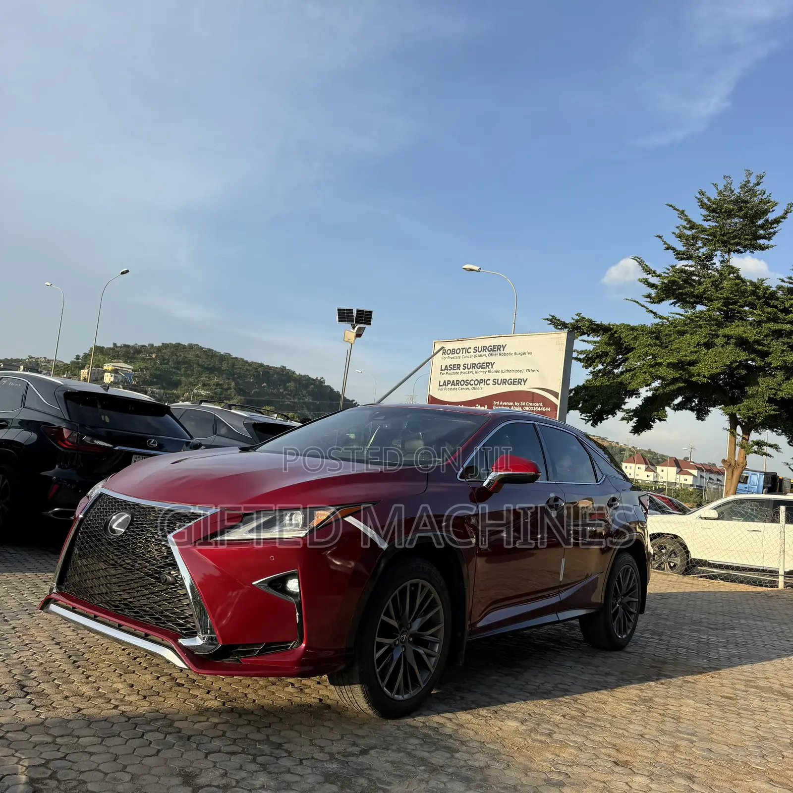 Lexus RX 350 F Sport FWD 2019 Red