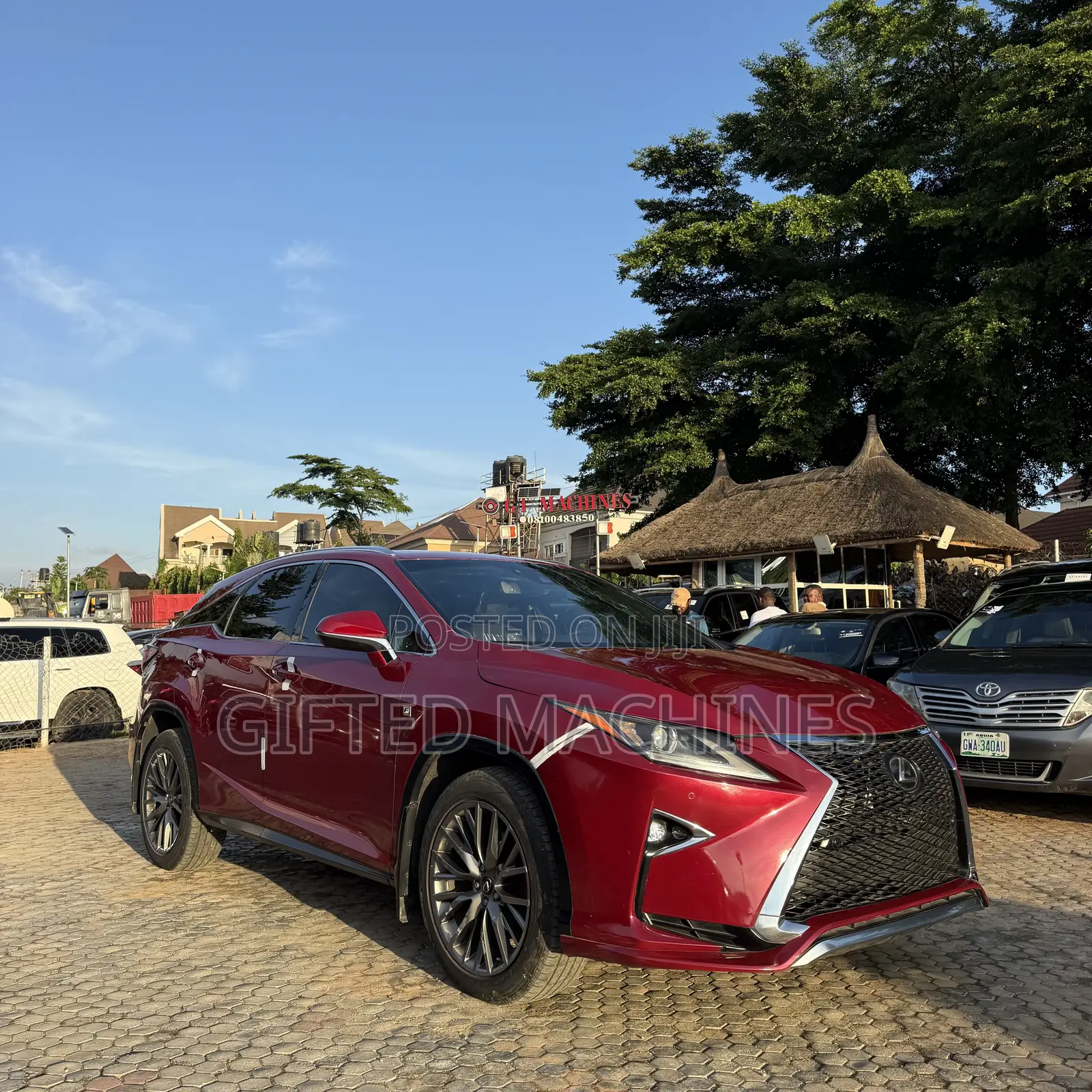 Lexus RX 350 F Sport FWD 2019 Red