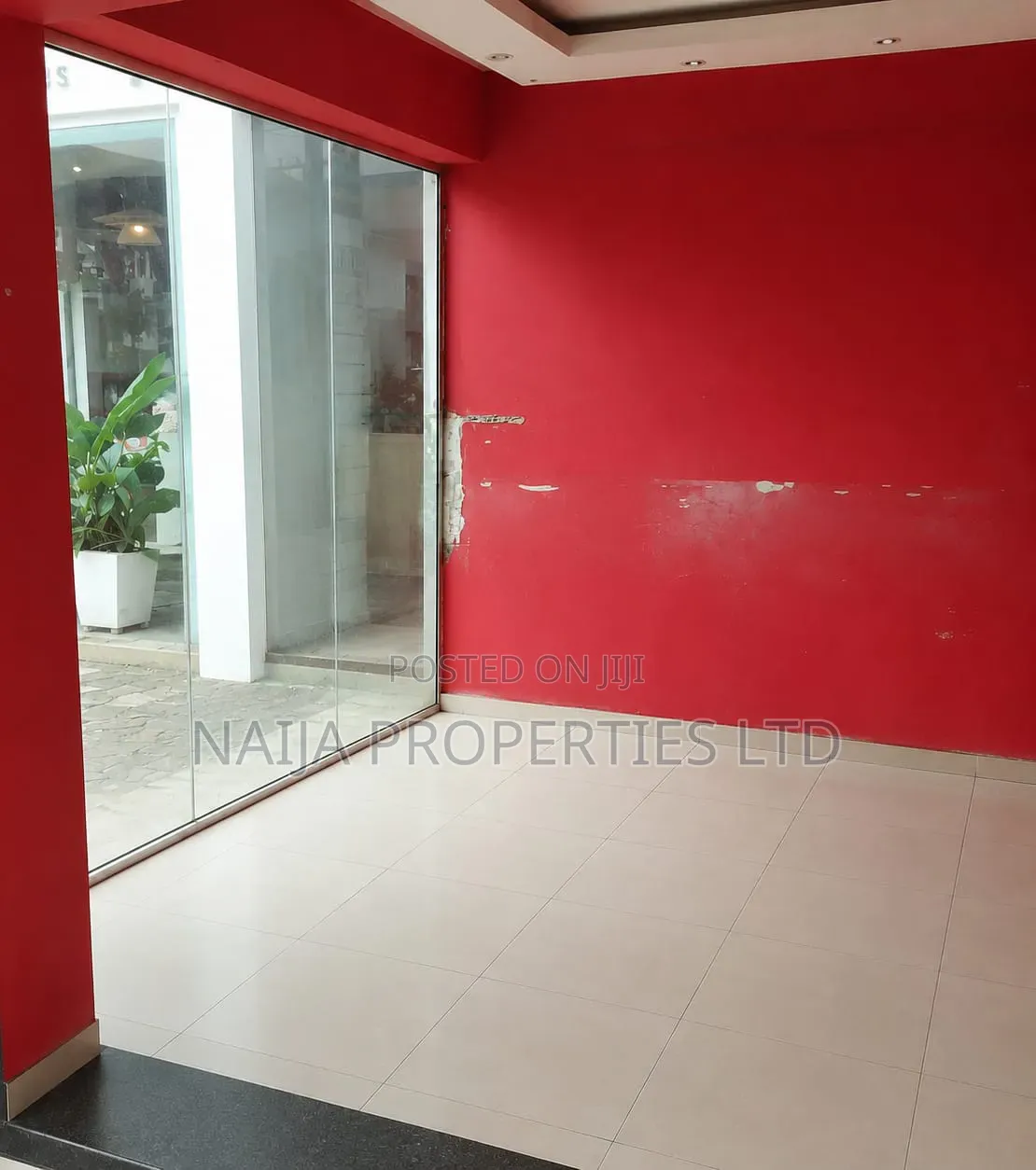 44sqm Ground Floor Shop Space Directly on Fola Osibo, Lekki Phase 1