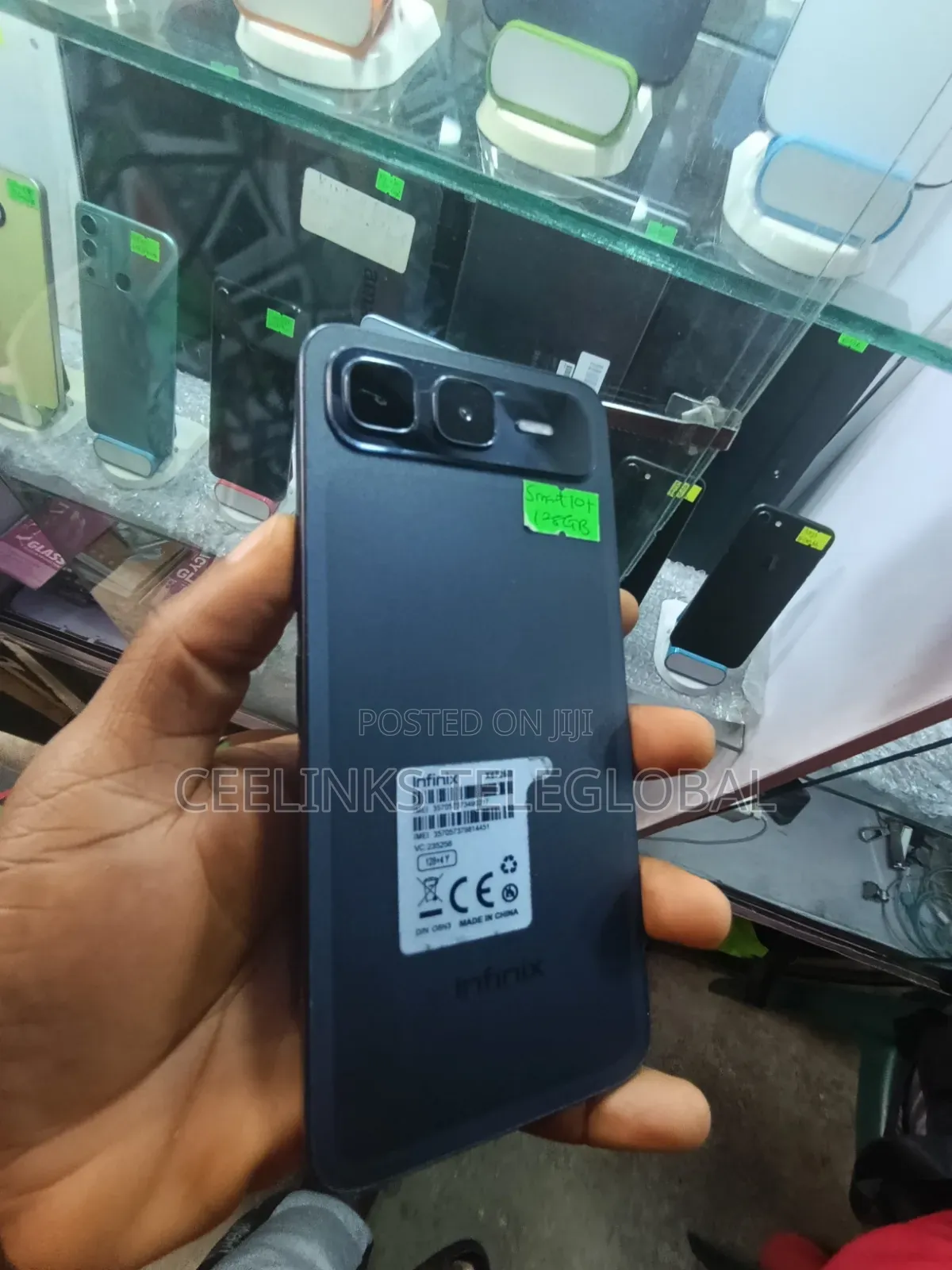 Infinix Smart 10 Plus 128 GB Black