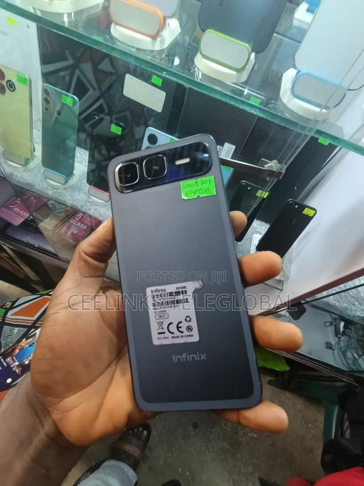 Infinix Smart 10 Plus 128 GB Black