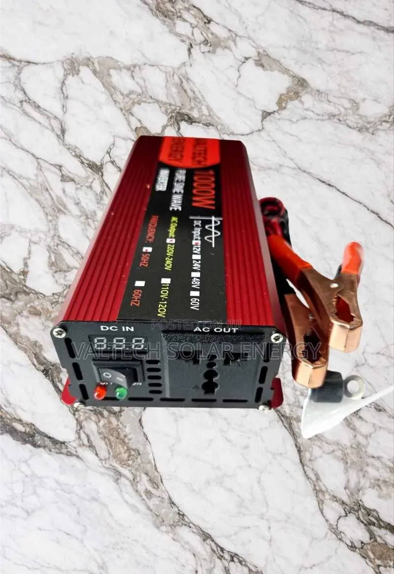 Valtech Energy 12v 1000w Real Pure Sine Wave Sachet Inverter