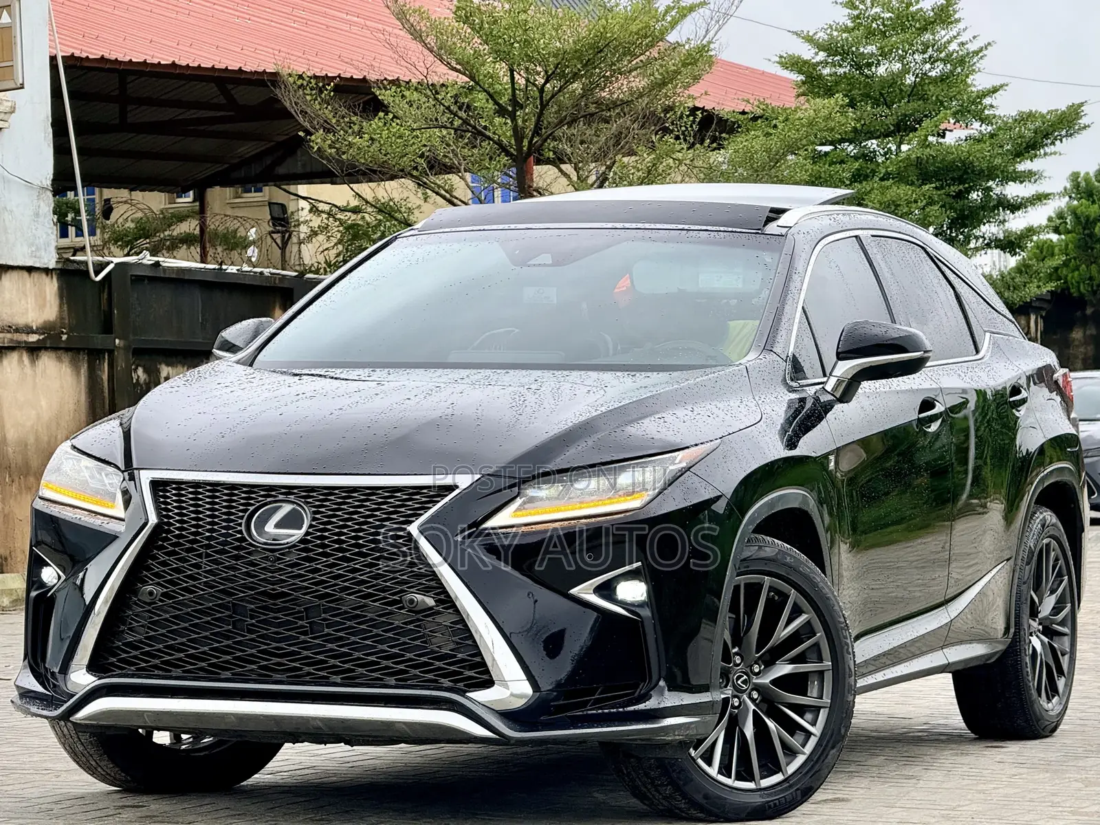 Lexus RX 350 F Sport AWD 2017 Black