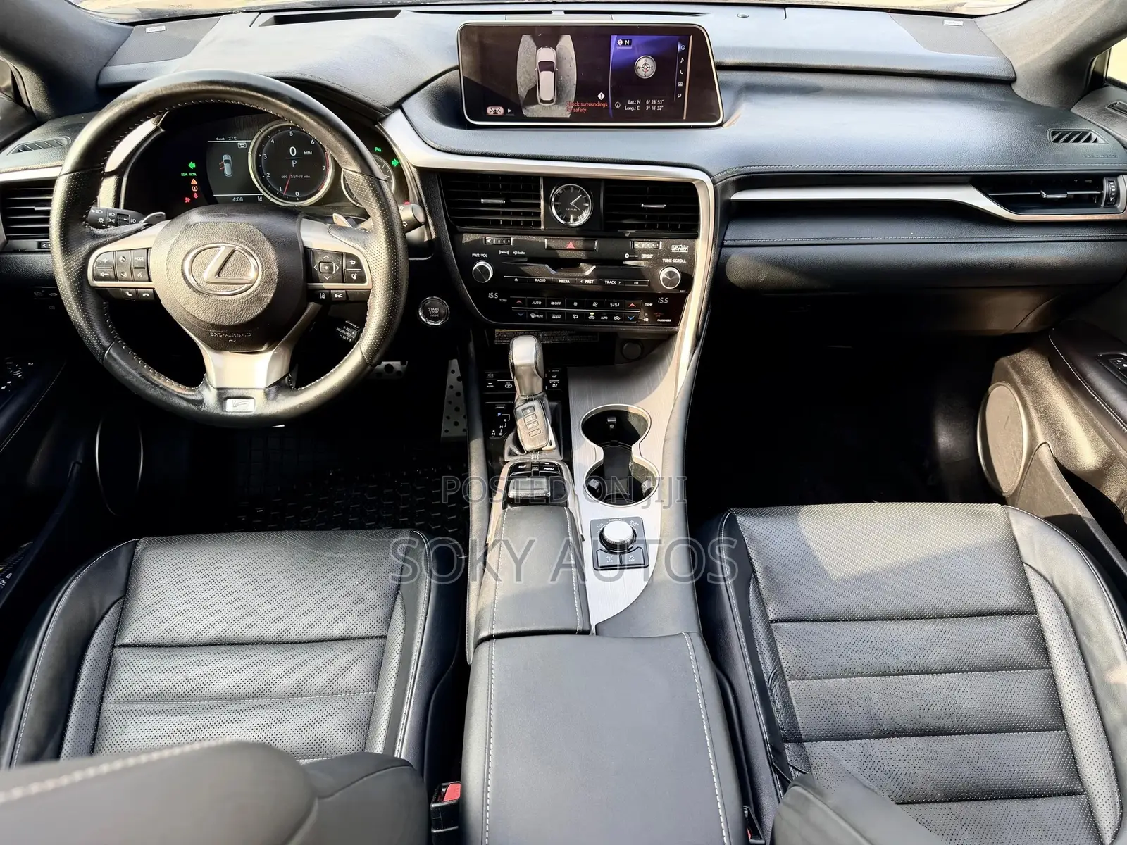 Lexus RX 350 F Sport AWD 2017 Black