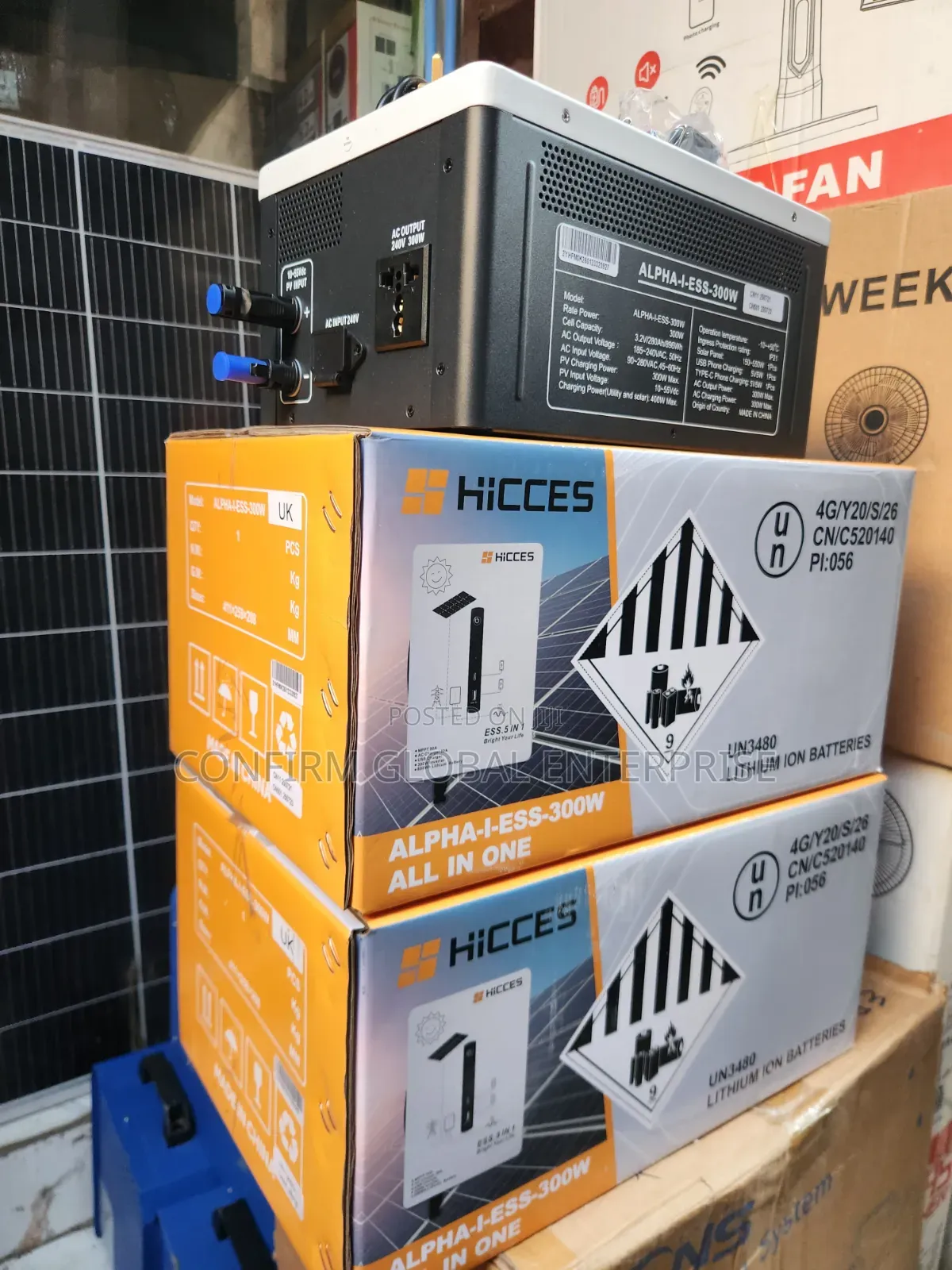 1kWh HiCCES All-in-One Solar Generator