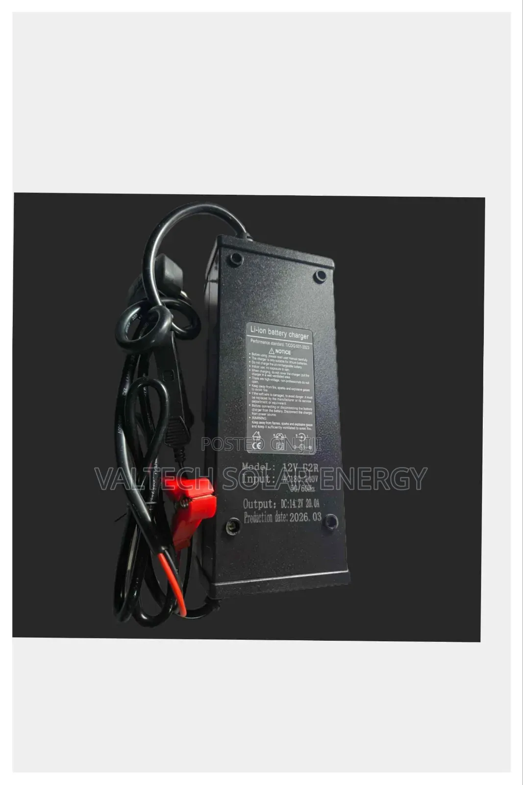 12v 20A Dedicated Smart Lifepo4 Lithium Battery Charger
