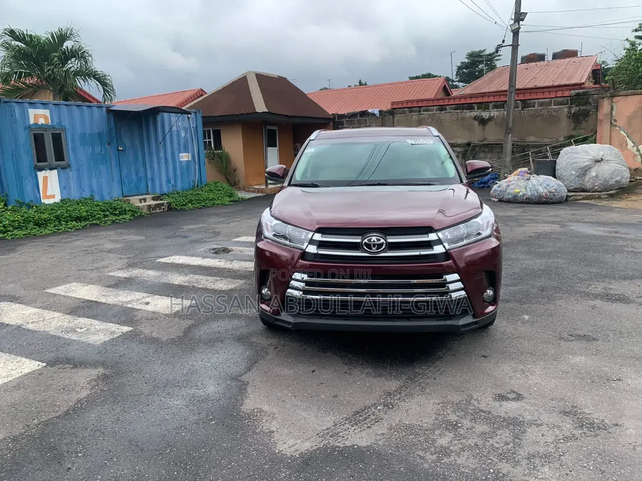 Toyota Highlander 2016 Maroon