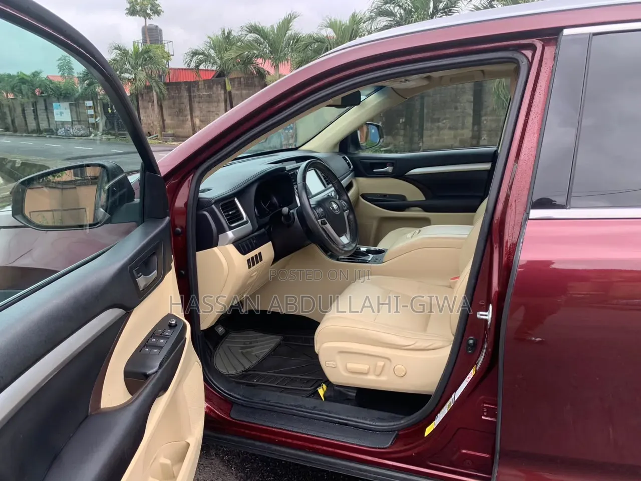 Toyota Highlander 2016 Maroon