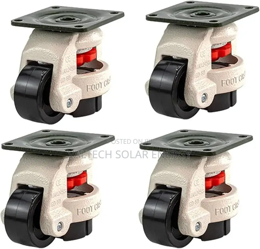 GD-60F Leveling Casters Heavy Duty Industrial Plate Caster Wheels