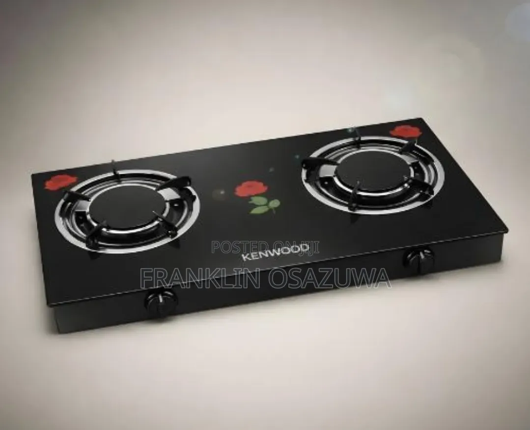 Kenwood KGC-055 Premium 2-Burner Tempered Glass Gas Cooker