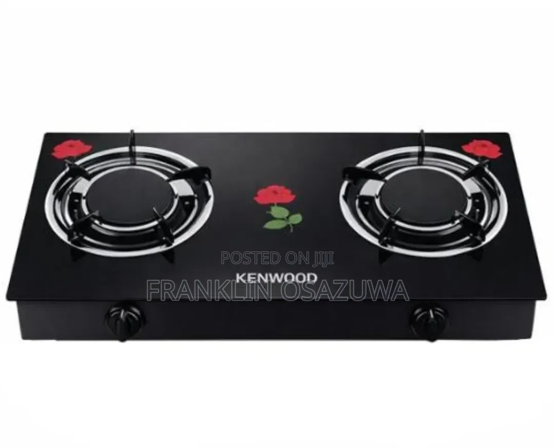Kenwood KGC-055 Premium 2-Burner Tempered Glass Gas Cooker
