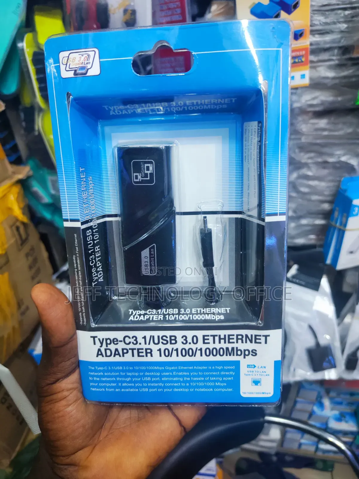 Type-C3.1 / USB 3.0 Gigabit Ethernet Network Adapter
