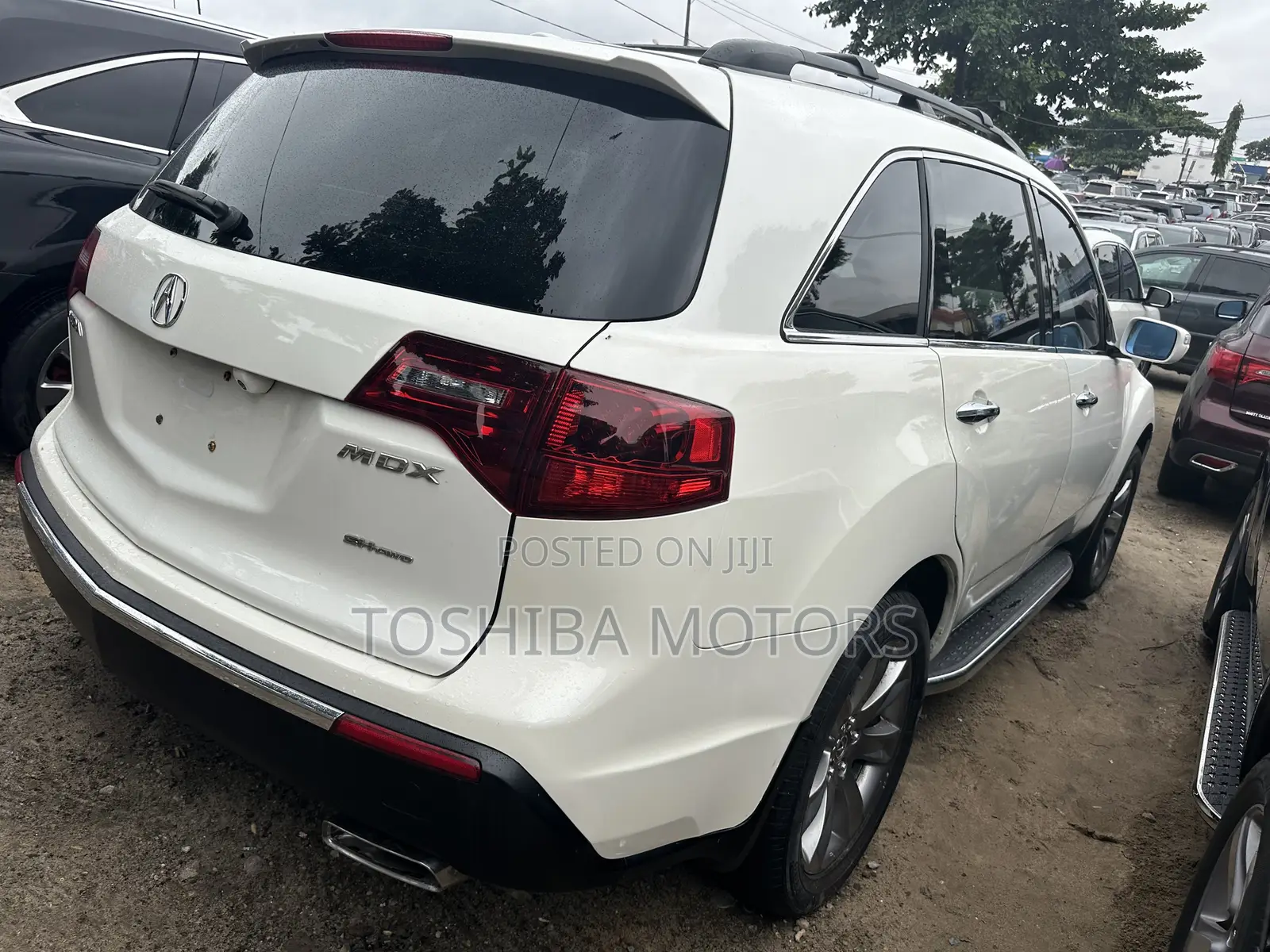 Acura MDX Advance Package SUV AWD (3.7L 6cyl 6A) 2013 White